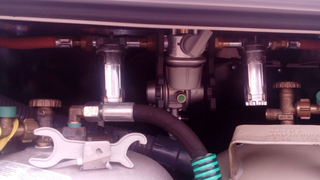 Gasanschluss im Wohnmobil