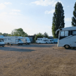 Stellfläche des Wohnmobilplatzes Bremen