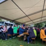 Reisemobilfahrer im Festzelt des Moselzauber 163